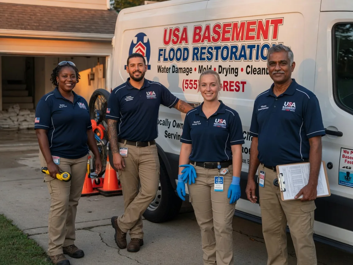 Basement Flood Cleanup company in Theriot, LA