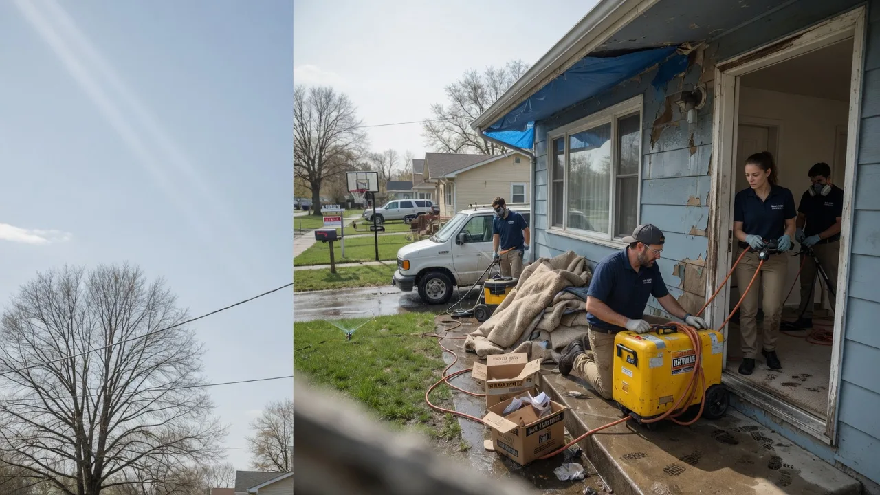 Basement Flood Cleanup in Theriot, LA near me